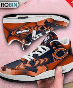 Chicago Bears Jordan 3 Sneakers