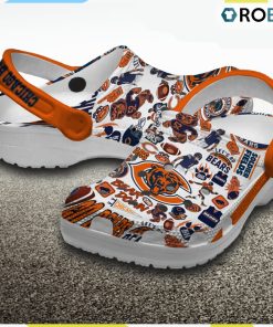 Chicago Bears NFL Classic Crocs Shoes
