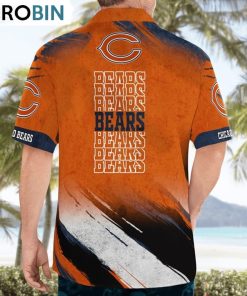 Chicago Bears Vintage Classic Button Shirt, Bears Merch