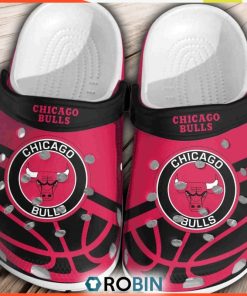 Chicago Bulls Basketball Club Crocs Comfortable Shoes Clogs Crocband For Men Women, Chicago Bulls Fan Gears