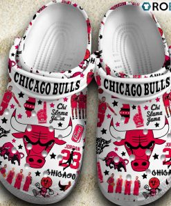 Chicago Bulls NBA Classic Crocs Shoes, Bulls Footwear