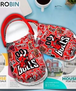 Chicago Bulls NBA Sport Crocs Clogs Crocband Shoes Custom Name For Men Women and Kids, Bulls Gifts