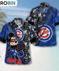 chicago-cubs-mickey-mouse-floral-short-sleeve-hawaii-shirt-1