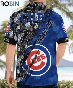 Chicago Cubs Mickey Mouse Floral Short Sleeve Hawaii Shirt, Cubs Gifts