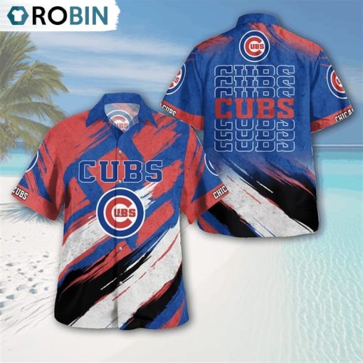 Chicago Cubs Vintage Classic Button Shirt, Cubs Fan Shirt for Sale