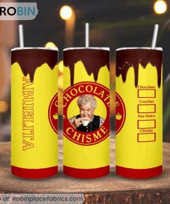 Chocolate Chis Me Abuelita 3D Printed Skinny Tumbler