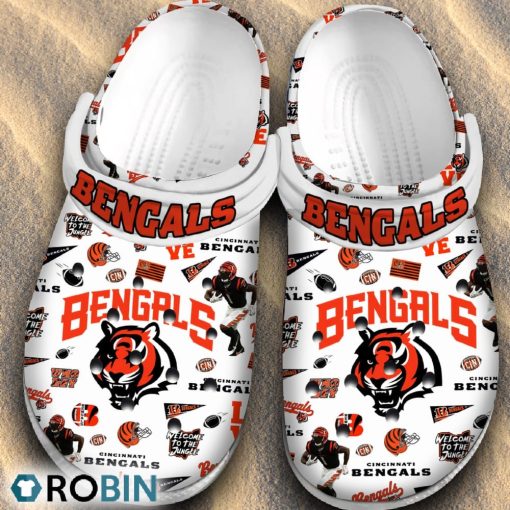 Cincinnati Bengals NFL Classic Crocs Shoes
