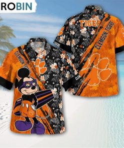 clemson-tigers-mickey-mouse-floral-short-sleeve-hawaii-shirt-1