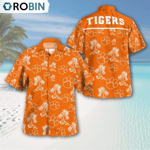 Clemson Tigers Tropical Hawaiian Shirt Limited Edition, Clemson Tigers Fan Shirt