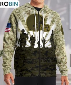 Cleveland Browns Camouflage Pattern Hoodie and Zip Hoodie, Browns Merchandise
