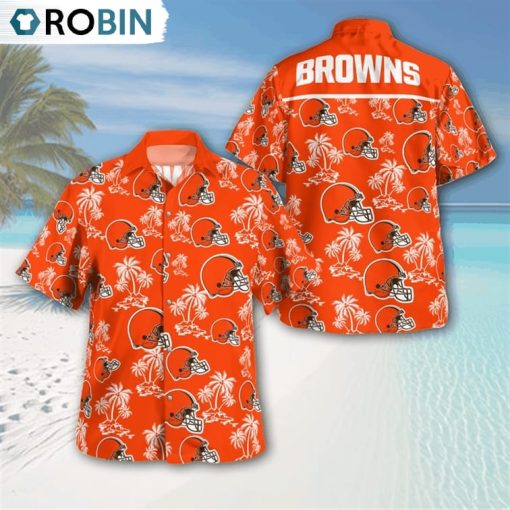 Cleveland Browns Tropical Hawaiian Shirt Limited Edition, Cleveland Browns Fan Shirt for Sale