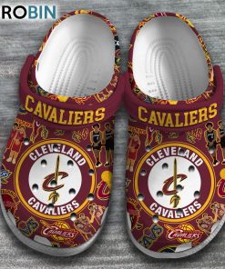 Cleveland Cavaliers NBA Basketball Classic Crocs Shoes, Cavaliers Unique Gifts