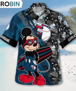 cleveland-guardians-mickey-mouse-floral-short-sleeve-hawaii-shirt-3