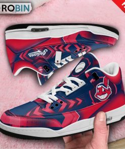 Cleveland Indians Jordan 3 Sneakers