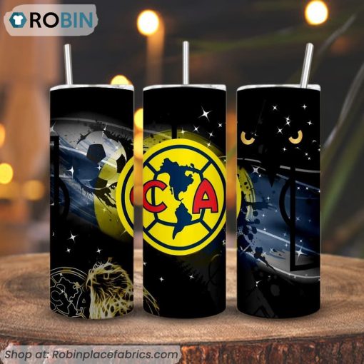 Club America 3D Printed Skinny Tumbler, SoccerTumbler