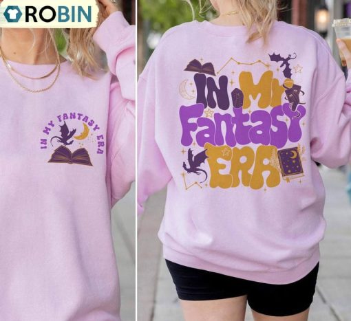 Comfort In My Fantasy Era Sweatshirt, Fourth Wing Inspired Unisex Hoodie Sweater