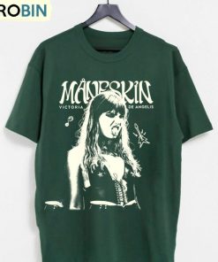 Comfort Maneskin Band Shirt, Maneskin Victoria De Angelis T Shirt Sweatshirt
