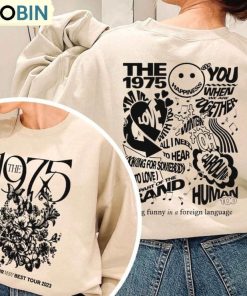 Cool Design The 1975 Band Shirt, The 1975 Tour 2023 T Shirt Short Sleeve
