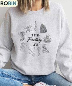 Cute In My Fantasy Era Sweatshirt, Fantasy Readers And Bookish Crewneck Hoodie Cute In My Fantasy Era Sweatshirt, Fantasy Readers And Bookish Crewneck Hoodie