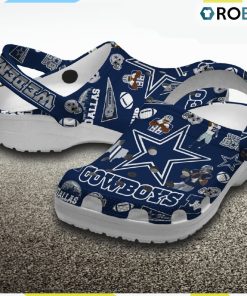 Dallas Cowboys NFL 3D Printed Classic Crocs