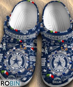 Dallas Cowboys NFL Classic Crocs Shoes