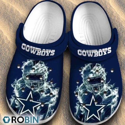 Dallas Cowboys Nfl For Gift Fan 2 Rubber Classic Crocs