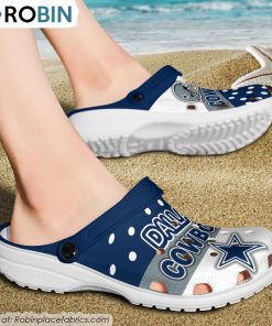 Dallas Cowboys Trending Style Crocs Shoes, Cowboys Merch
