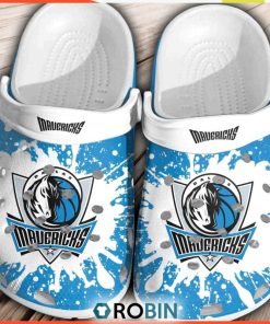 Dallas Mavericks Basketball Team Crocs For Men Women, Mavericks Footwear