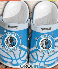 Dallas Mavericks Basketball Team Crocs Shoes For Men Women, Mavericks Gifts for Fans