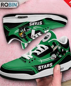Dallas Stars Bugs Bunny Design Jordan 3 Sneakers