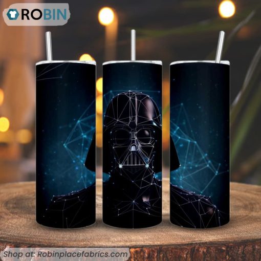 Darth Vader Constellation 3D Printed Skinny Tumbler, Star Wars Tumbler