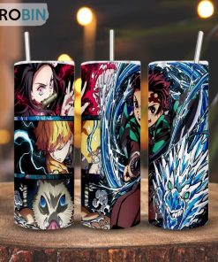 Demon Slayer Gift, Anime Skinny Tumbler