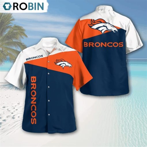 Denver Broncos Hawaii Shirt Design New Summer For Fans, Broncos Fan Shirt