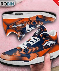 Denver Broncos Jordan 3 Sneakers