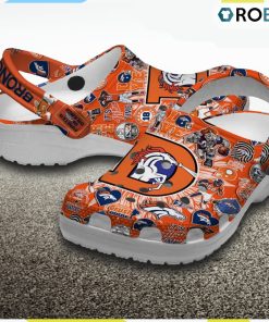 Denver Broncos NFL Classic Crocs Shoes