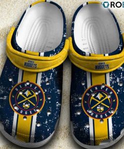 Denver Nuggets Basketball Club Crocband Shoes Crocs Clogs Comfortable For Men Women, Nuggets Fan Gears