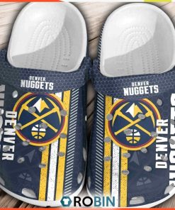 Denver Nuggets Basketball Club Crocband Shoes Crocs Comfortable Clogs For Men Women, Nuggets Footwear