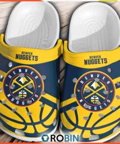 Denver Nuggets Basketball Team Crocs Shoes, Nuggets Shoes