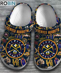 Denver Nuggets NBA Basketball Classic Crocs, Denver Nuggets Unique Gifts