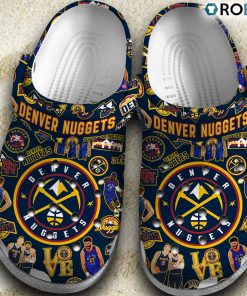 Denver Nuggets NBA Basketball Classic Crocs, Denver Nuggets Unique Gifts Denver Nuggets NBA Basketball Classic Crocs, Denver Nuggets Unique Gifts