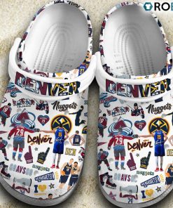 Denver Nuggets NBA Basketball Classic Crocs Shoes, Denver Nuggets Unique Gifts