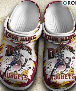 Denver Nuggets NBA Basketball Classic Crocs Shoes, Nuggets Gear