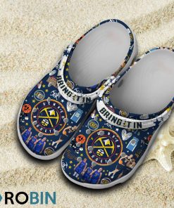 Denver Nuggets NBA Classic Crocs Shoes, Denver Nuggets Shoes