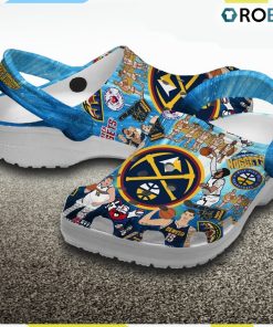 Denver Nuggets NBA Classic Crocs Shoes, Nuggets Gear