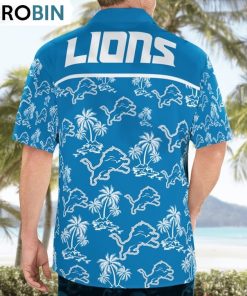 Detroit Lions Tropical Hawaiian Shirt Limited Edition, Lions Gear