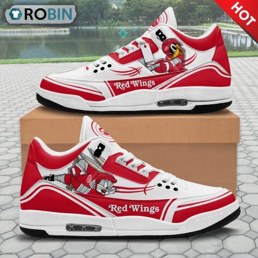 Detroit Red Wings Bugs Bunny Jordan 3 Sneakers