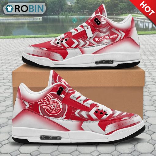 Detroit Red Wings Jordan 3 Sneakers
