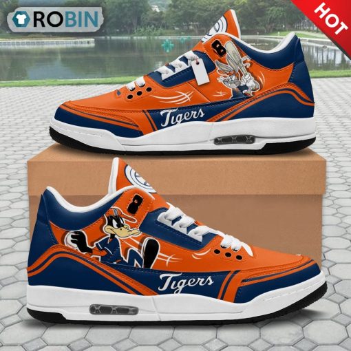 Detroit Tigers Bugs Bunny Jordan 3 Sneakers