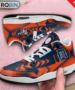 Detroit Tigers Jordan 3 Sneakers