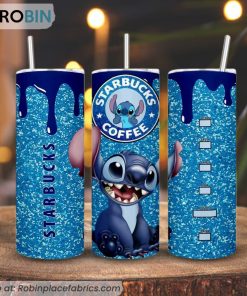 Disney Stitch Starbucks Coffee 3D Printed Skinny Tumbler File